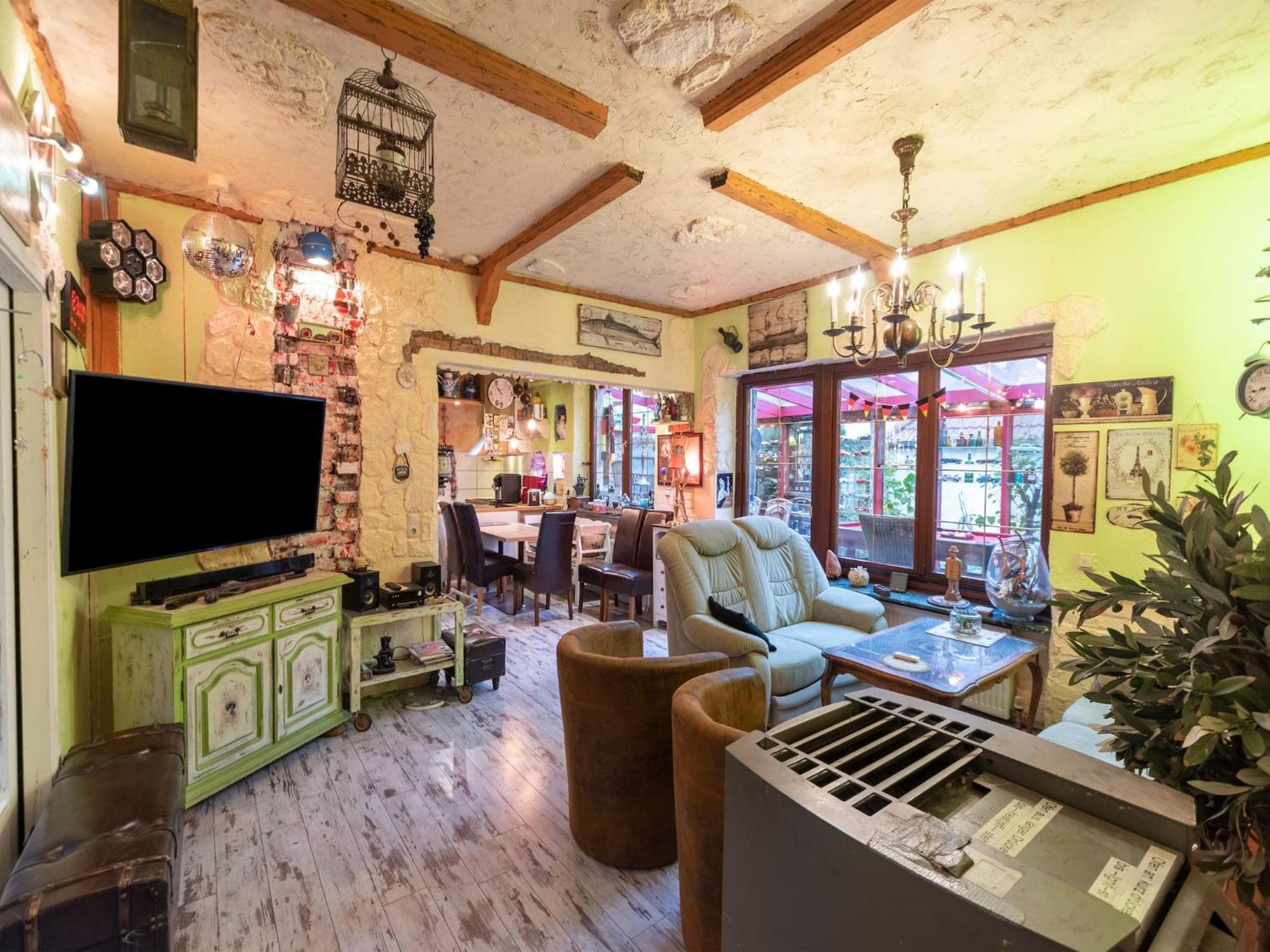Comfortable Apartment In Wismar Mecklenburg With Fireplace エクステリア 写真