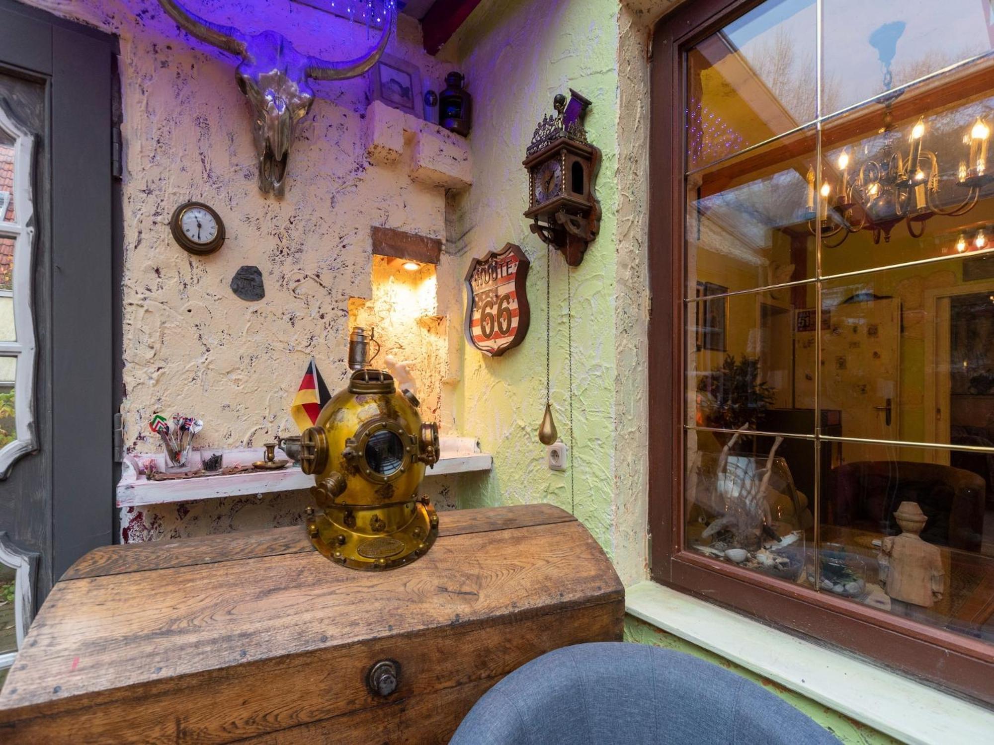 Comfortable Apartment In Wismar Mecklenburg With Fireplace エクステリア 写真