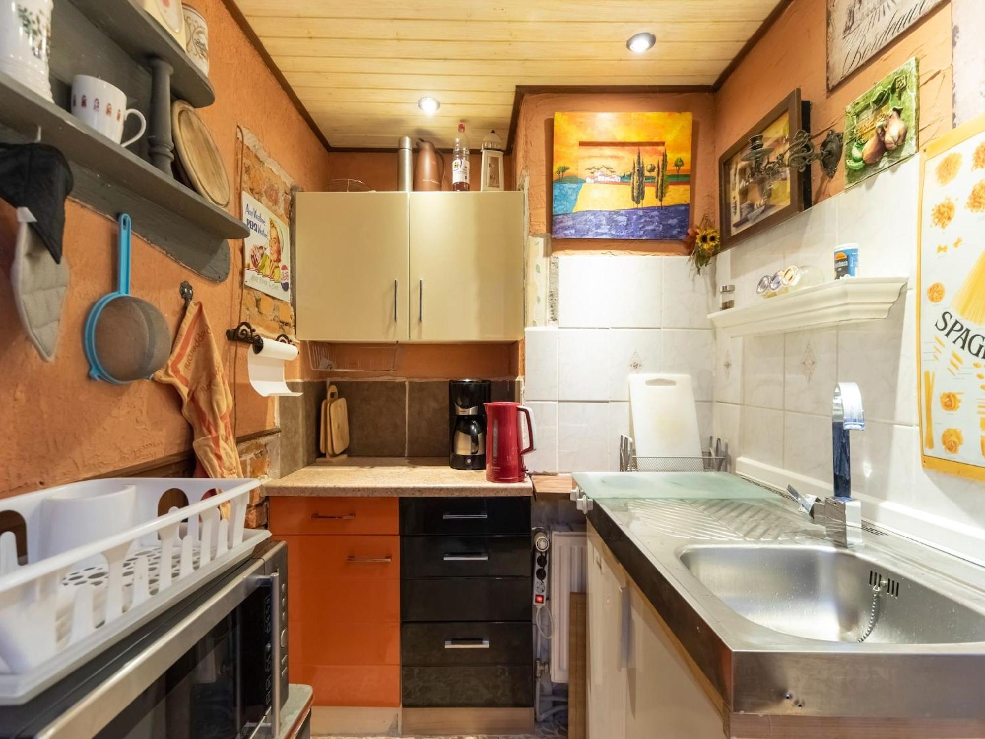 Comfortable Apartment In Wismar Mecklenburg With Fireplace エクステリア 写真
